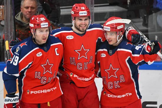 Russia Ice Hockey Kontinental League CSKA - Dynamo