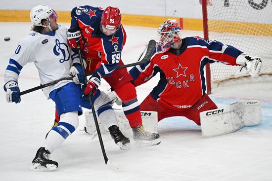 Russia Ice Hockey Kontinental League CSKA - Dynamo