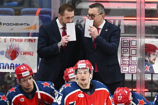 Russia Ice Hockey Kontinental League CSKA - Dynamo