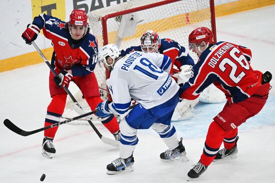 Russia Ice Hockey Kontinental League CSKA - Dynamo