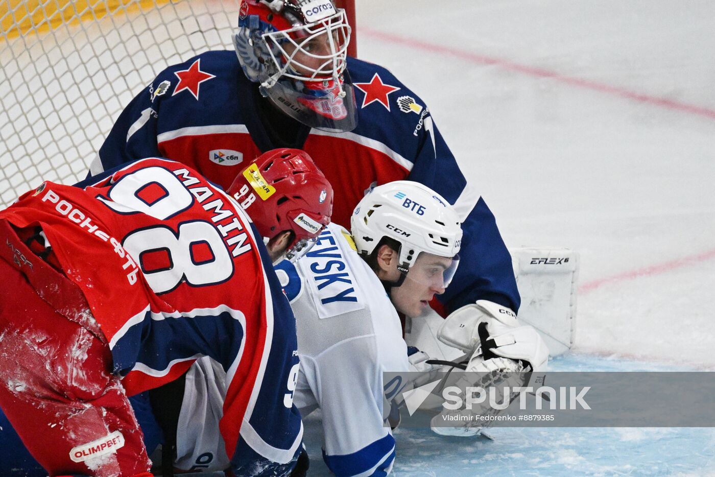 Russia Ice Hockey Kontinental League CSKA - Dynamo