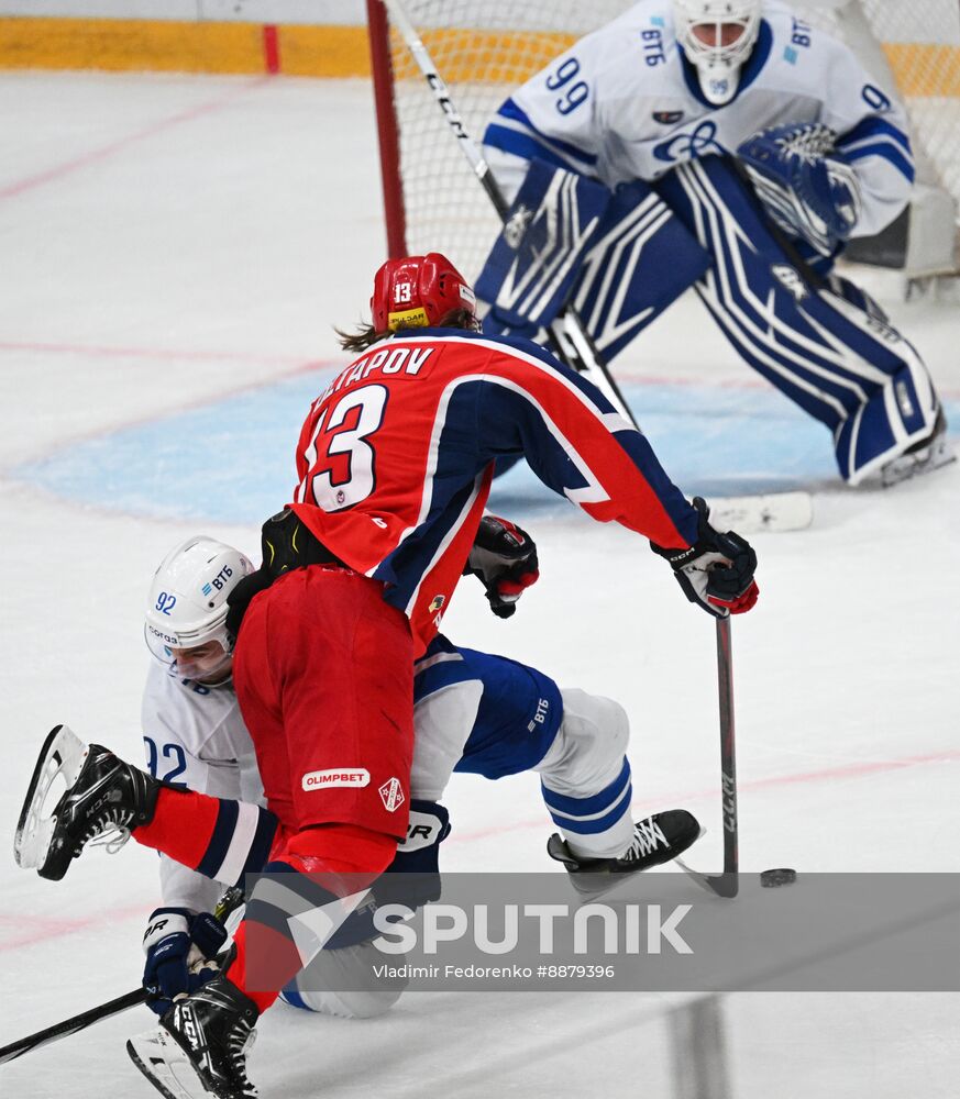 Russia Ice Hockey Kontinental League CSKA - Dynamo