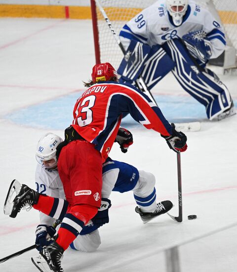 Russia Ice Hockey Kontinental League CSKA - Dynamo