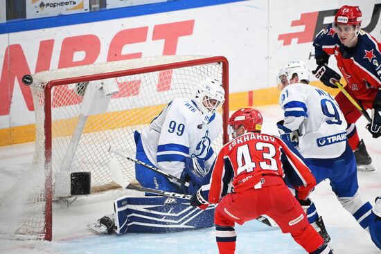 Russia Ice Hockey Kontinental League CSKA - Dynamo