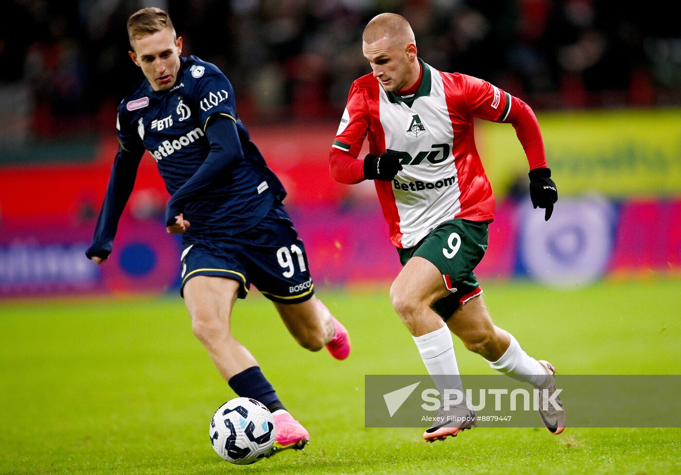 Russia Soccer Premier-League Lokomotiv - Dynamo