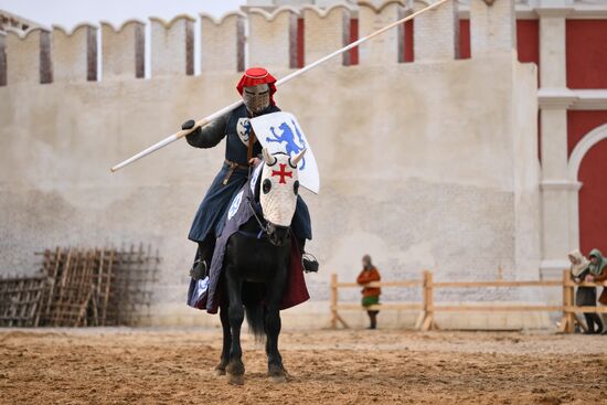 Russia Joust Reenactment