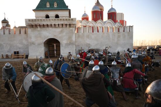 Russia Joust Reenactment