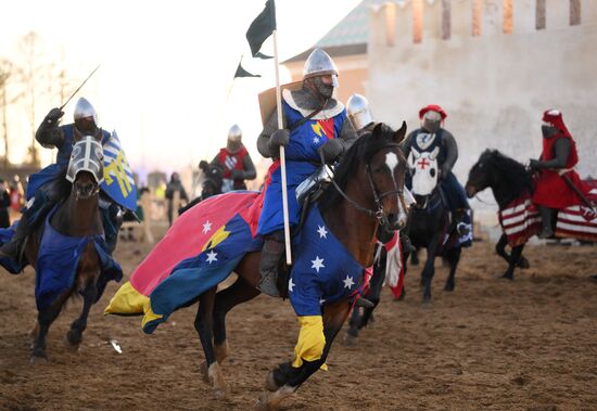 Russia Joust Reenactment