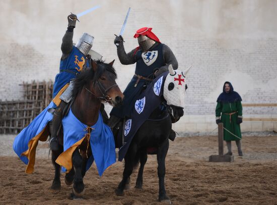 Russia Joust Reenactment