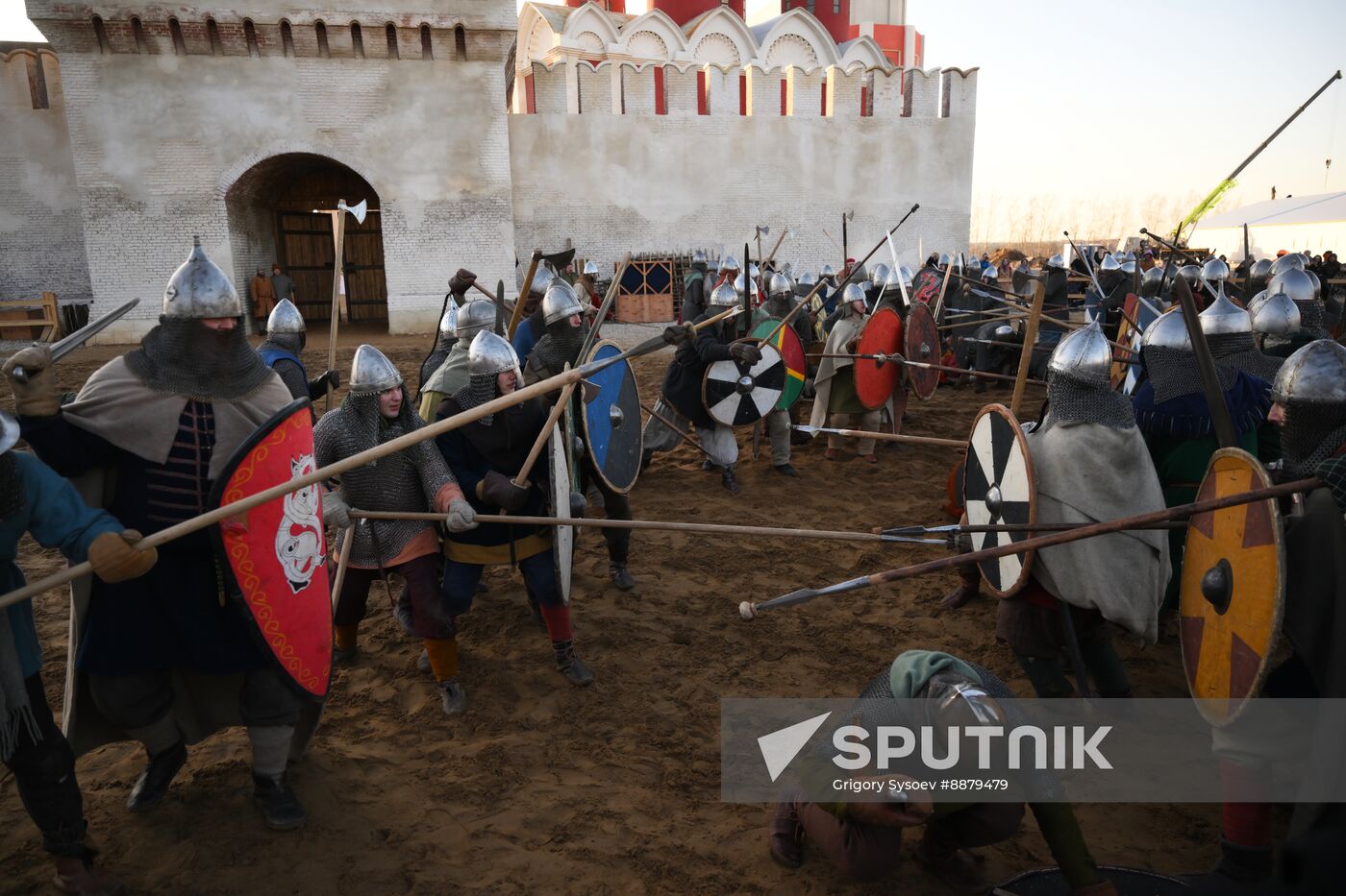 Russia Joust Reenactment