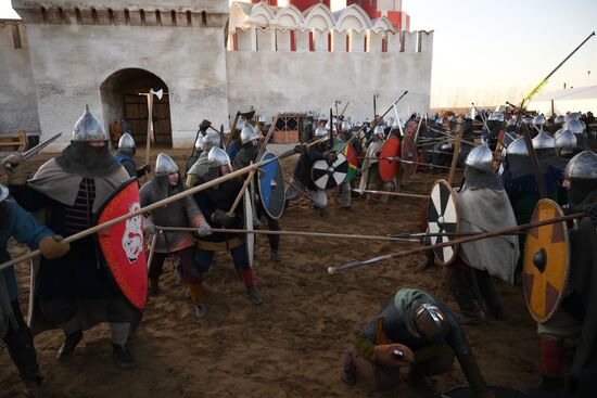 Russia Joust Reenactment