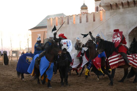 Russia Joust Reenactment
