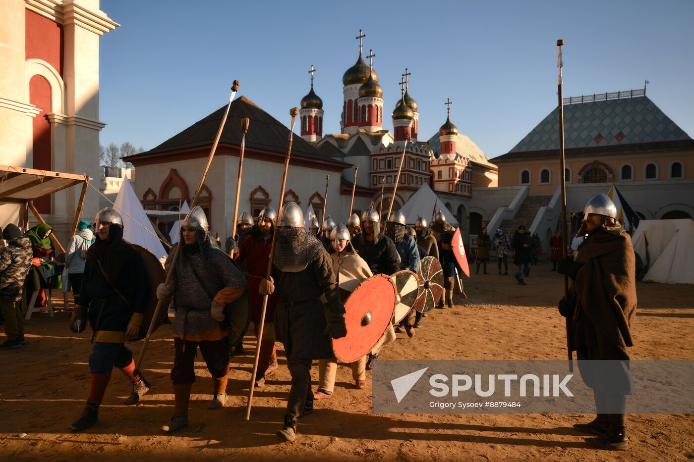 Russia Joust Reenactment
