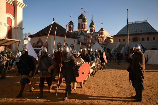 Russia Joust Reenactment