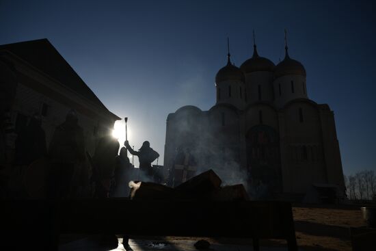 Russia Joust Reenactment