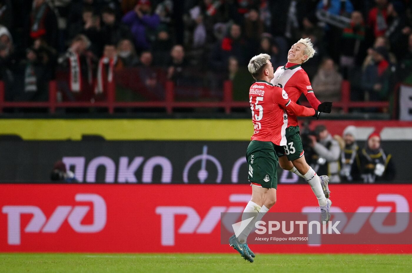 Russia Soccer Premier-League Lokomotiv - Dynamo