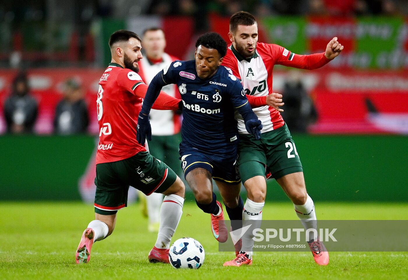 Russia Soccer Premier-League Lokomotiv - Dynamo