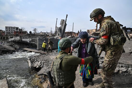 Russia Ukraine Kursk Attack Evacuees