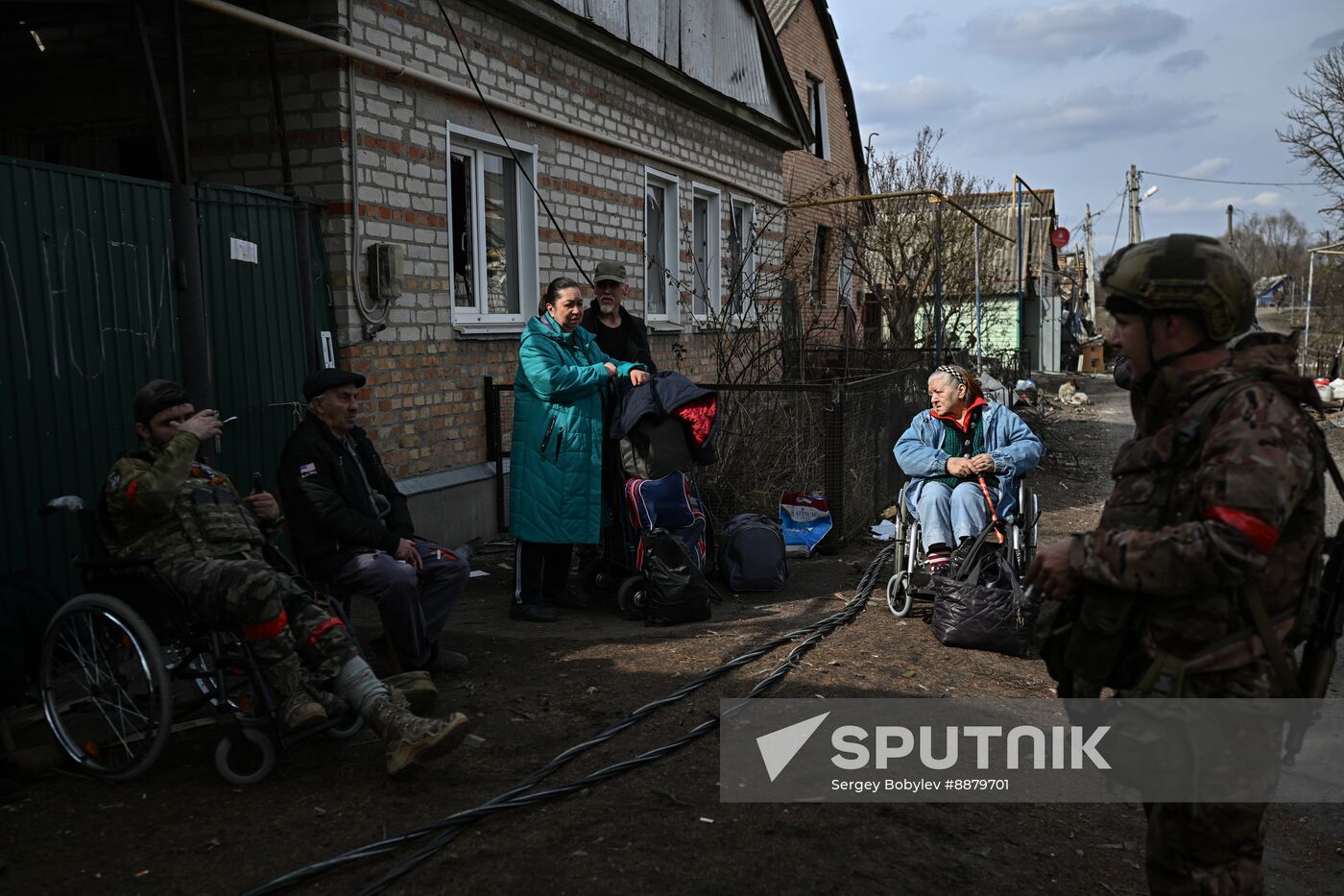 Russia Ukraine Kursk Attack Evacuees