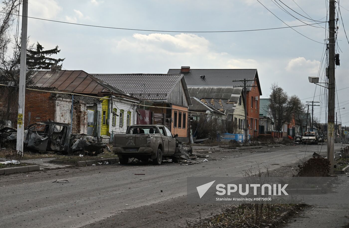 Russia Ukraine Kursk Attack Settlements