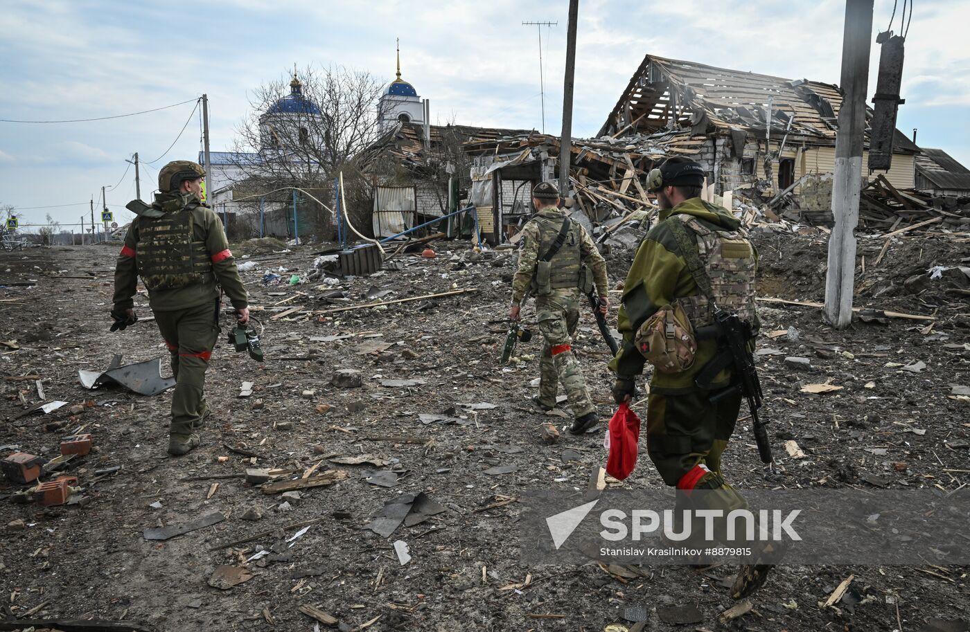 Russia Ukraine Kursk Attack Settlements