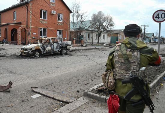 Russia Ukraine Kursk Attack Settlements