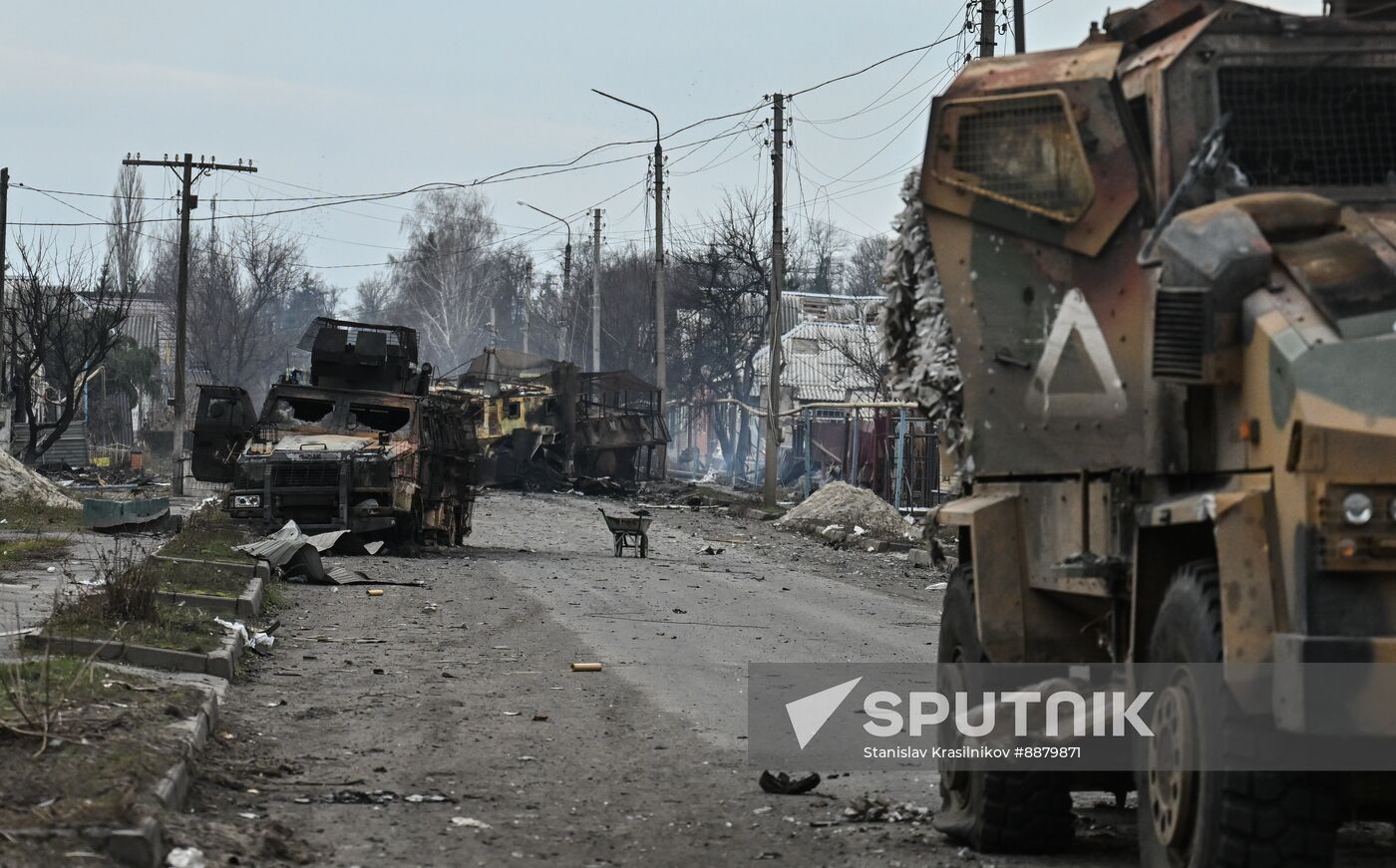 Russia Ukraine Kursk Attack Settlements