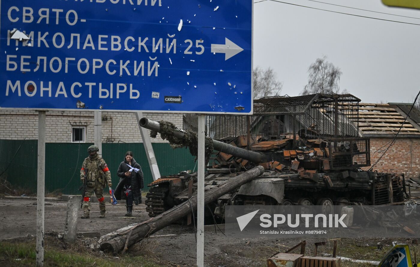 Russia Ukraine Kursk Attack Settlements