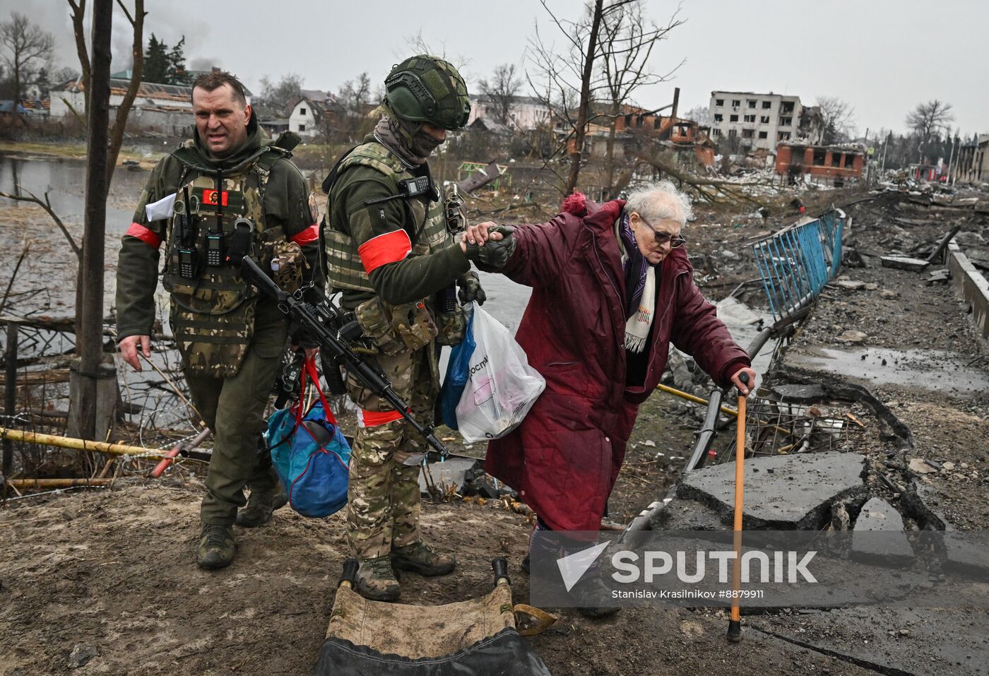 Russia Ukraine Kursk Attack Evacuees