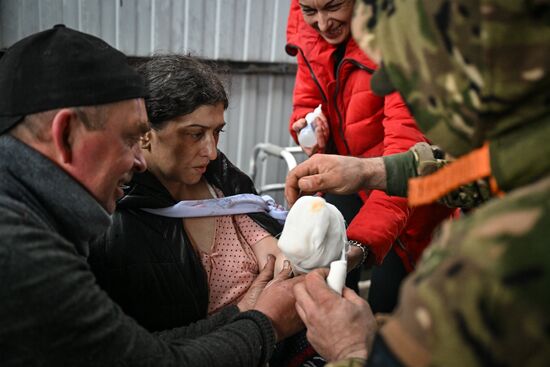 Russia Ukraine Kursk Attack Evacuees