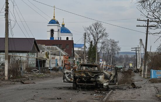 Russia Ukraine Kursk Attack Settlements