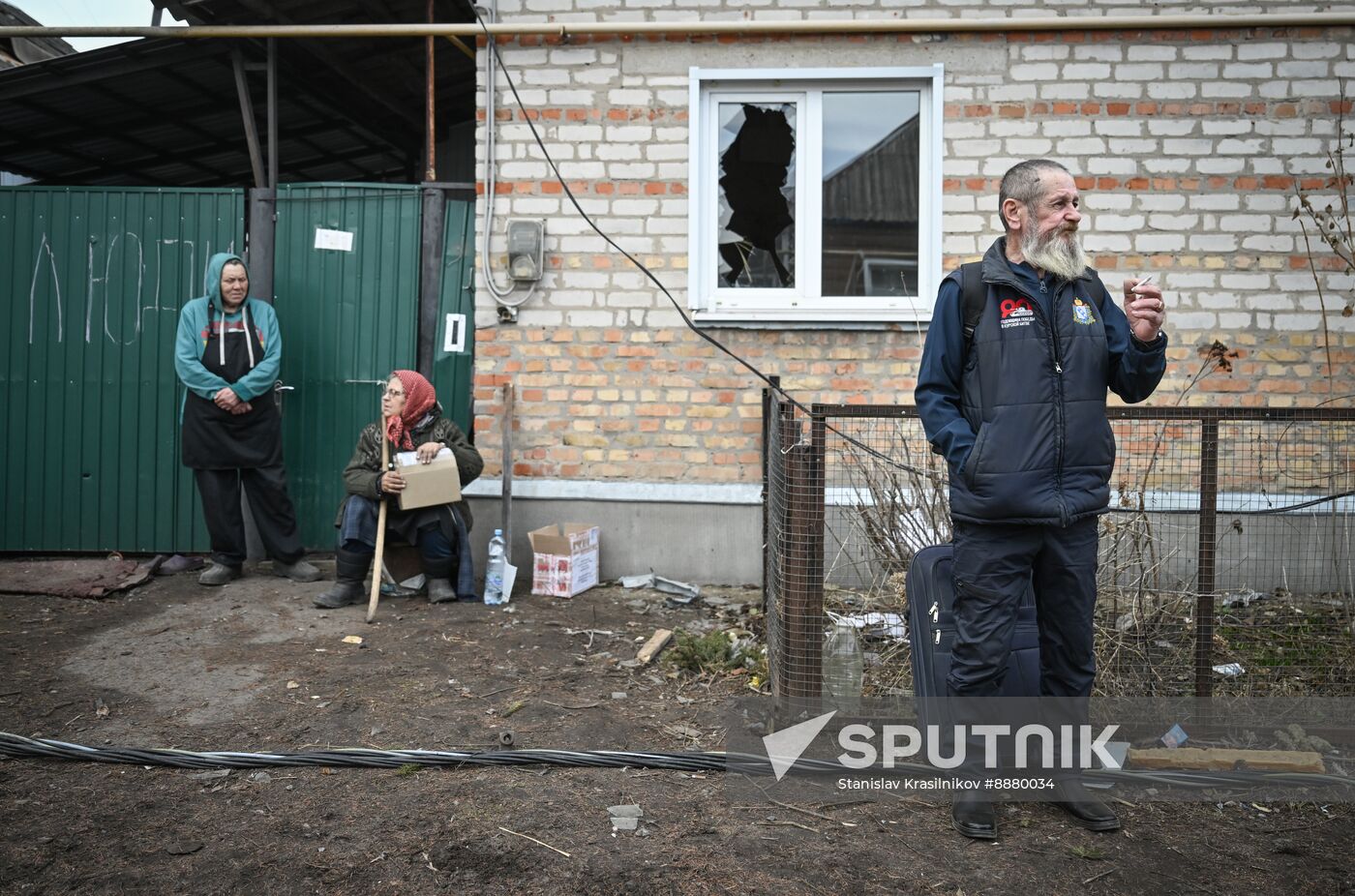 Russia Ukraine Kursk Attack Evacuees