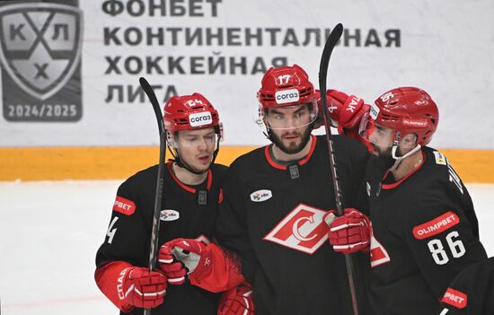 Russia Ice Hockey Kontinental League Spartak - Severstal