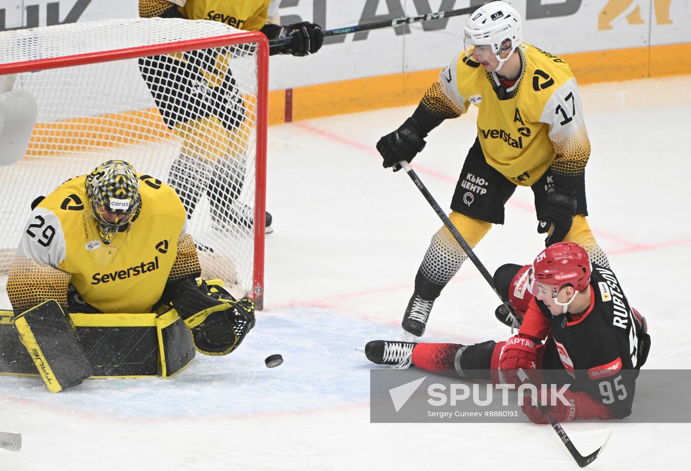 Russia Ice Hockey Kontinental League Spartak - Severstal