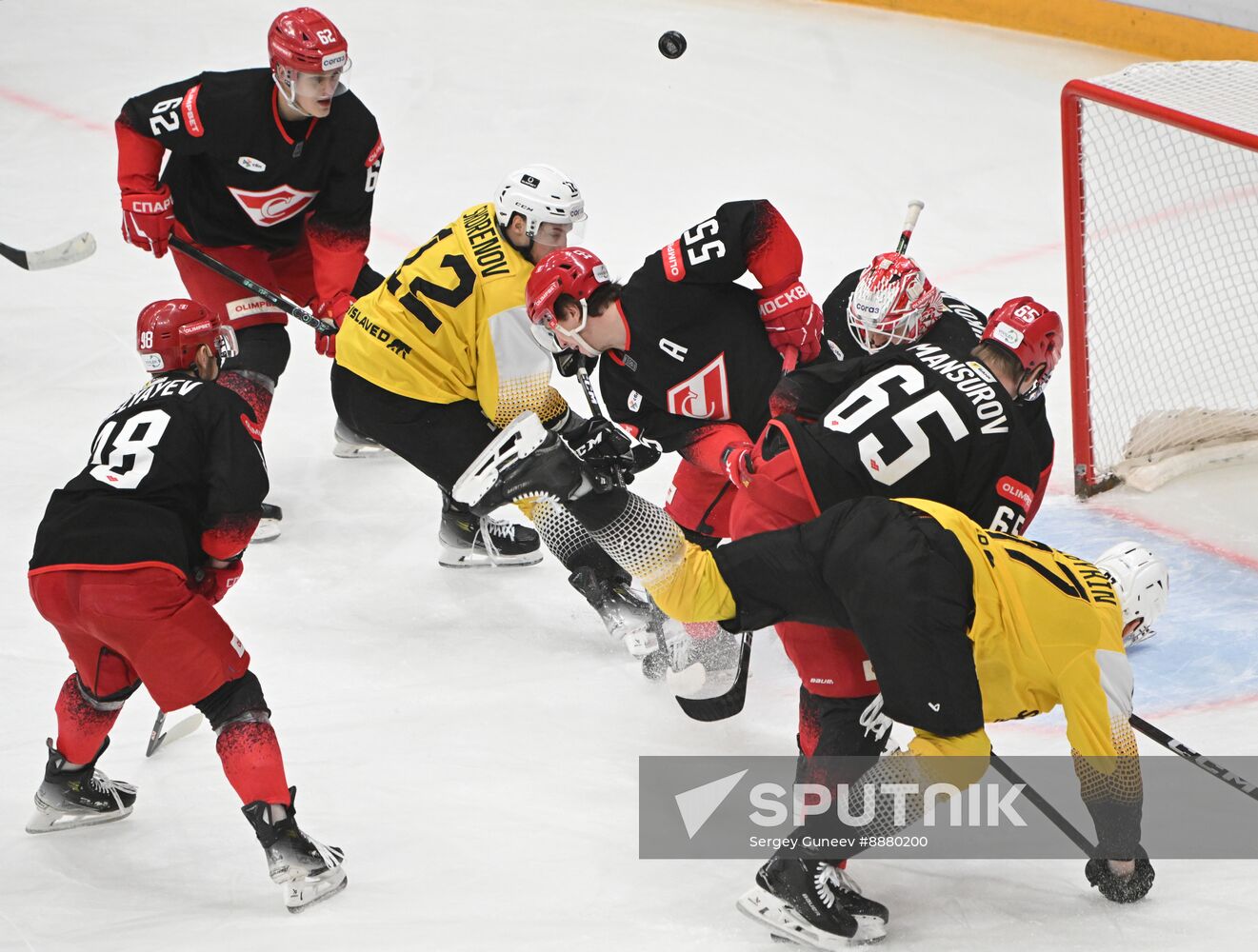 Russia Ice Hockey Kontinental League Spartak - Severstal