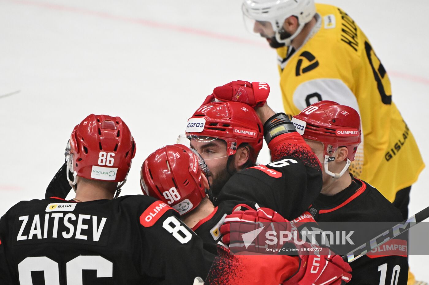 Russia Ice Hockey Kontinental League Spartak - Severstal