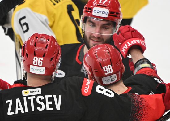 Russia Ice Hockey Kontinental League Spartak - Severstal