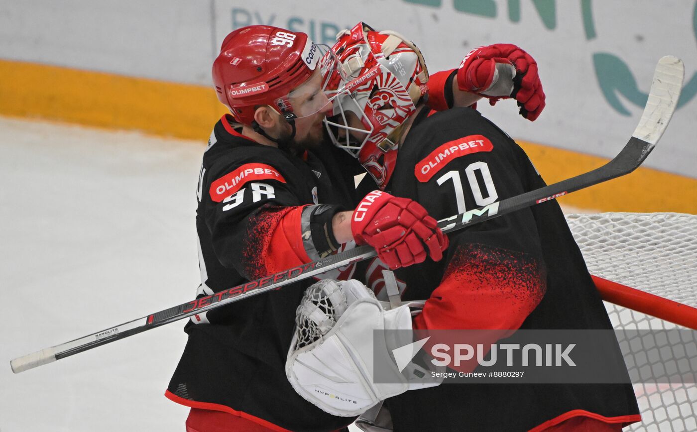 Russia Ice Hockey Kontinental League Spartak - Severstal