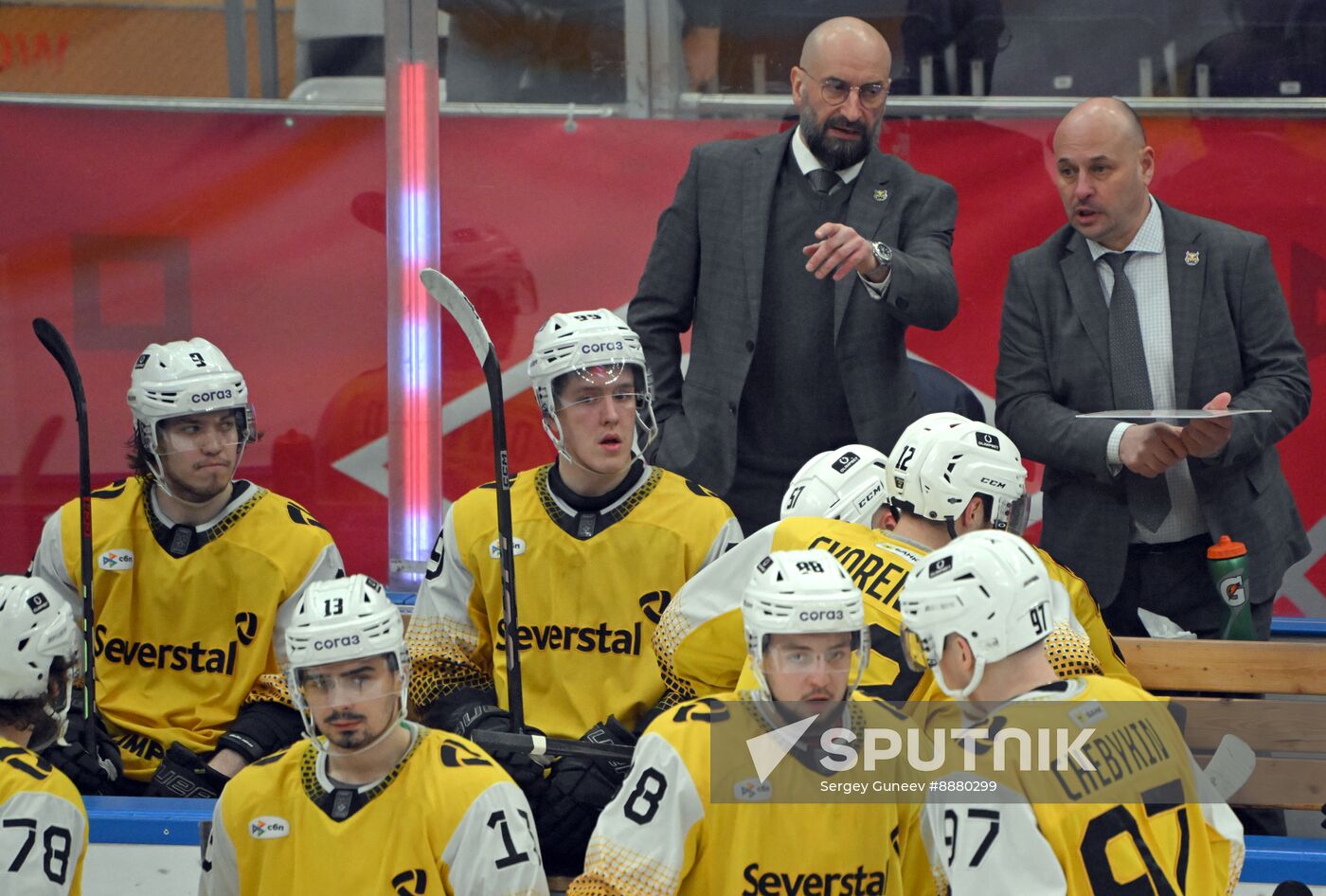 Russia Ice Hockey Kontinental League Spartak - Severstal