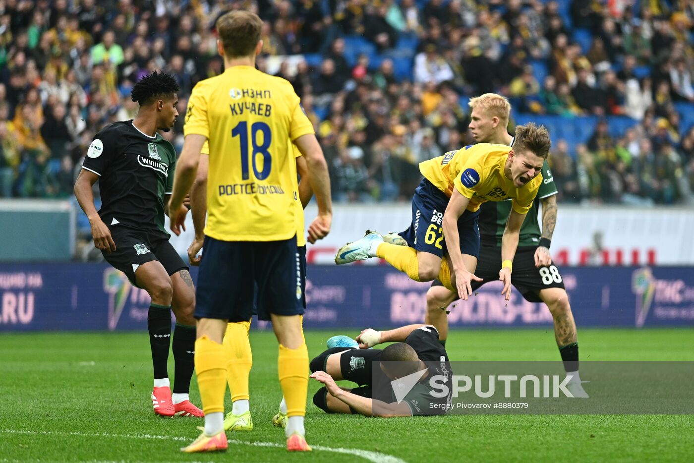 Russia Soccer Premier-League Rostov - Krasnodar