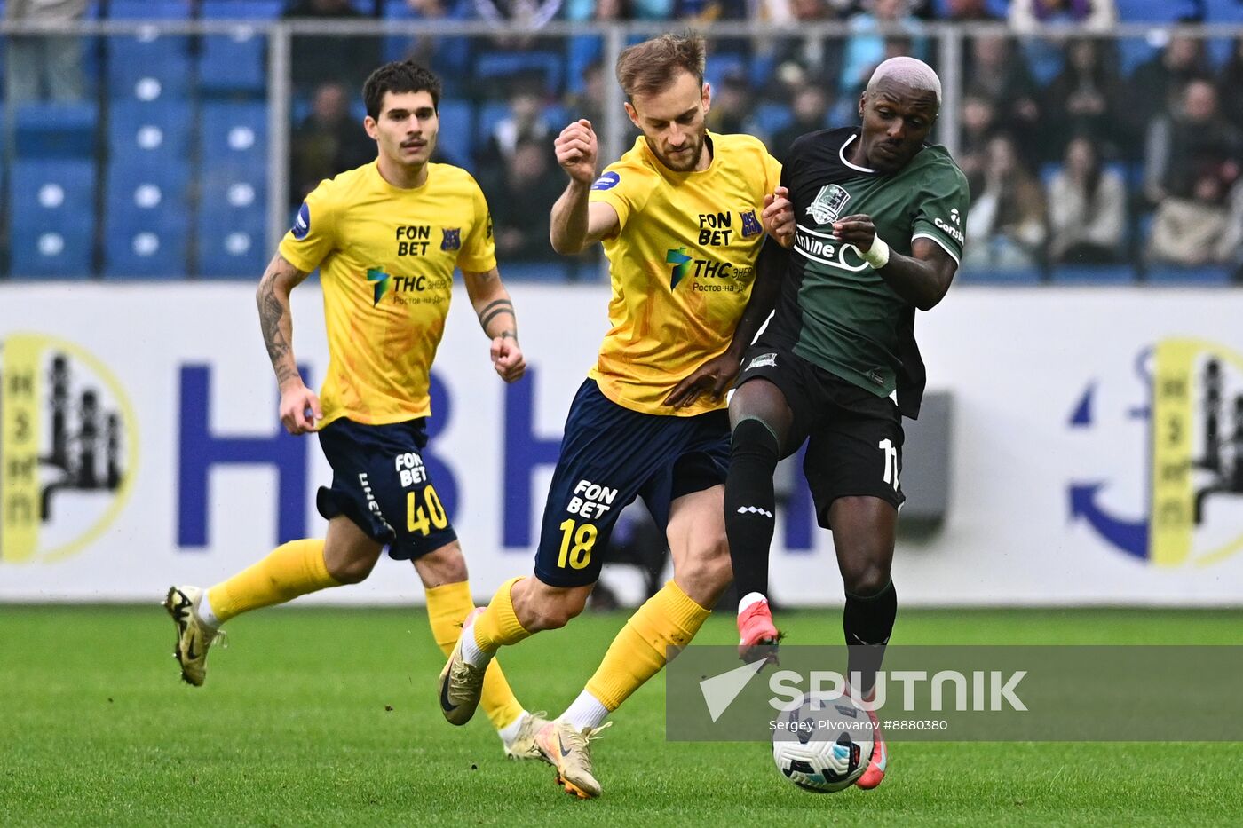 Russia Soccer Premier-League Rostov - Krasnodar