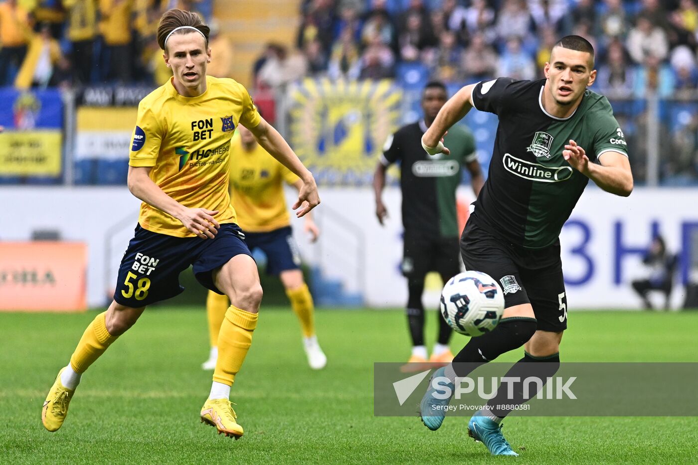 Russia Soccer Premier-League Rostov - Krasnodar