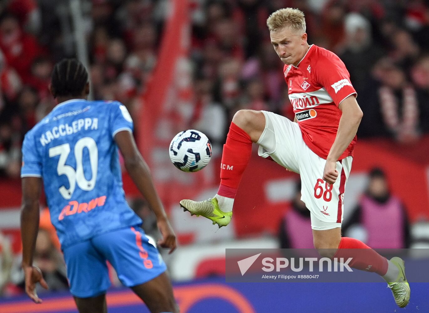 Russia Soccer Premier-League Spartak - Zenit