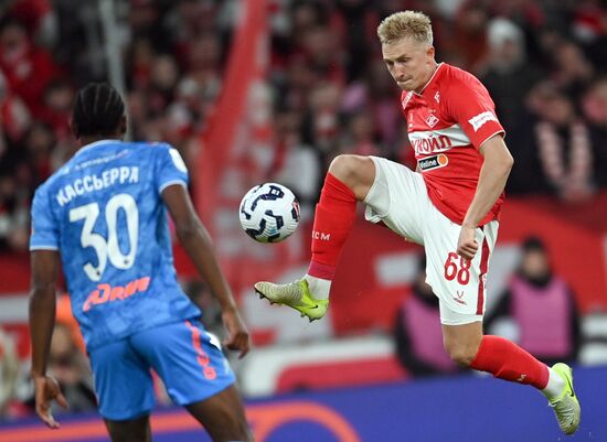 Russia Soccer Premier-League Spartak - Zenit