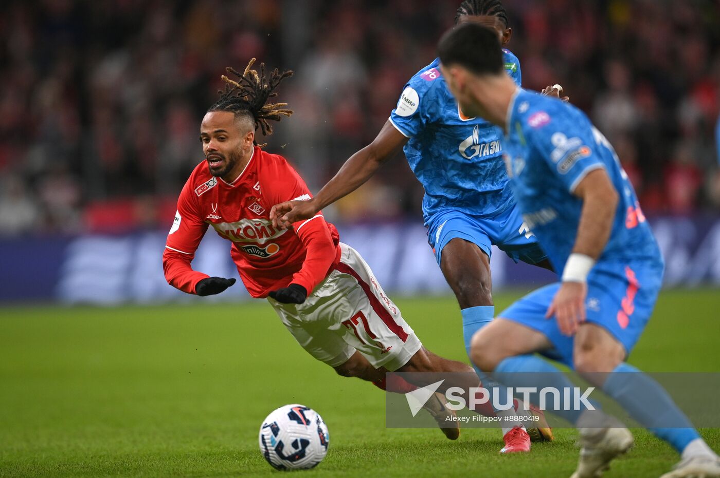 Russia Soccer Premier-League Spartak - Zenit