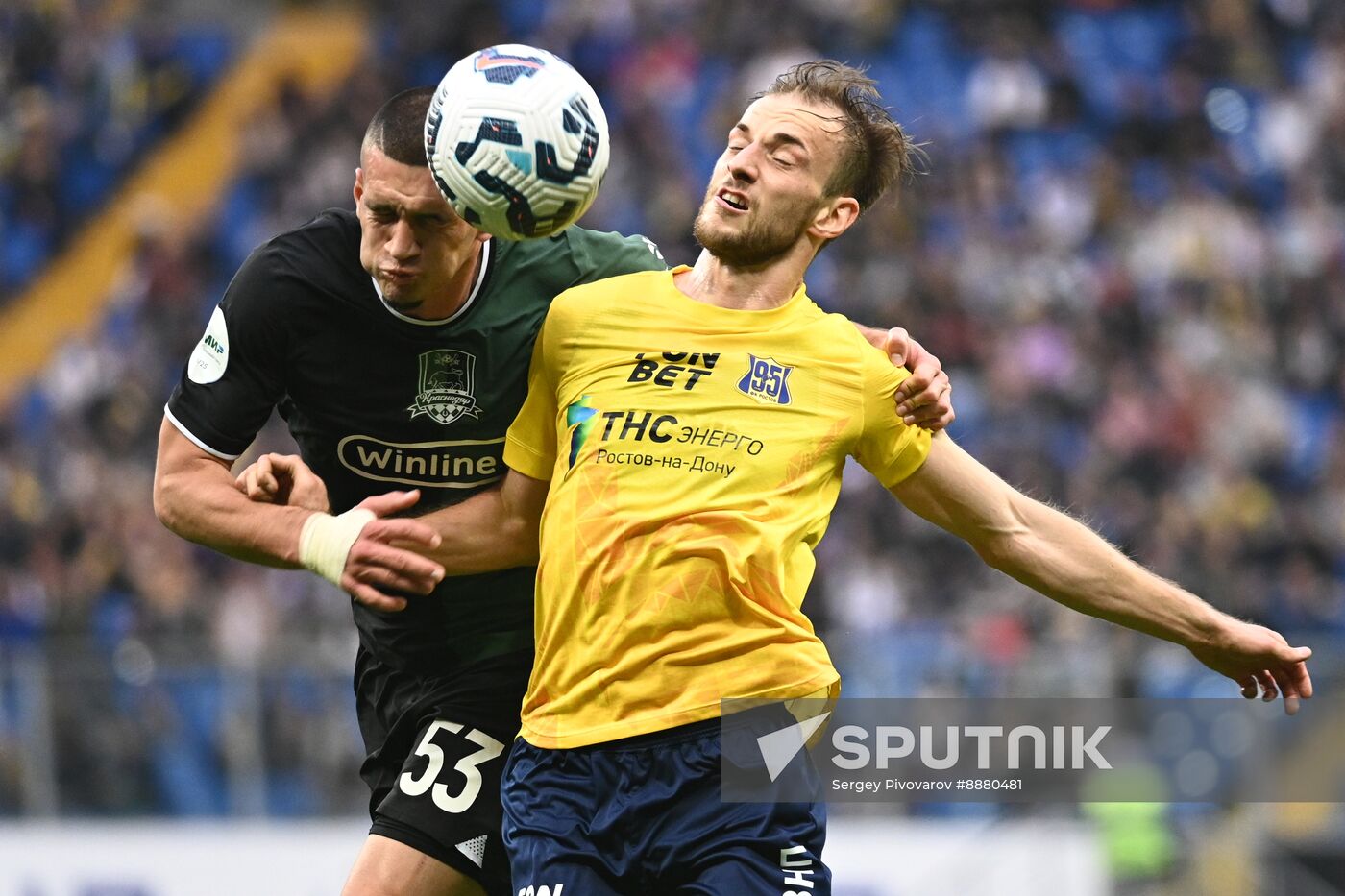 Russia Soccer Premier-League Rostov - Krasnodar