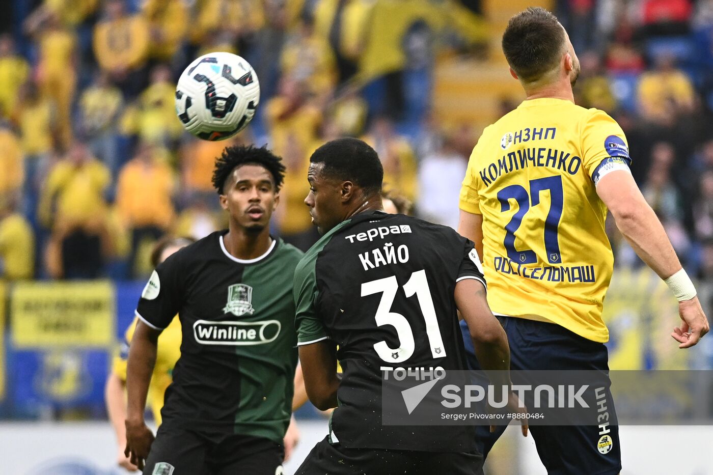 Russia Soccer Premier-League Rostov - Krasnodar