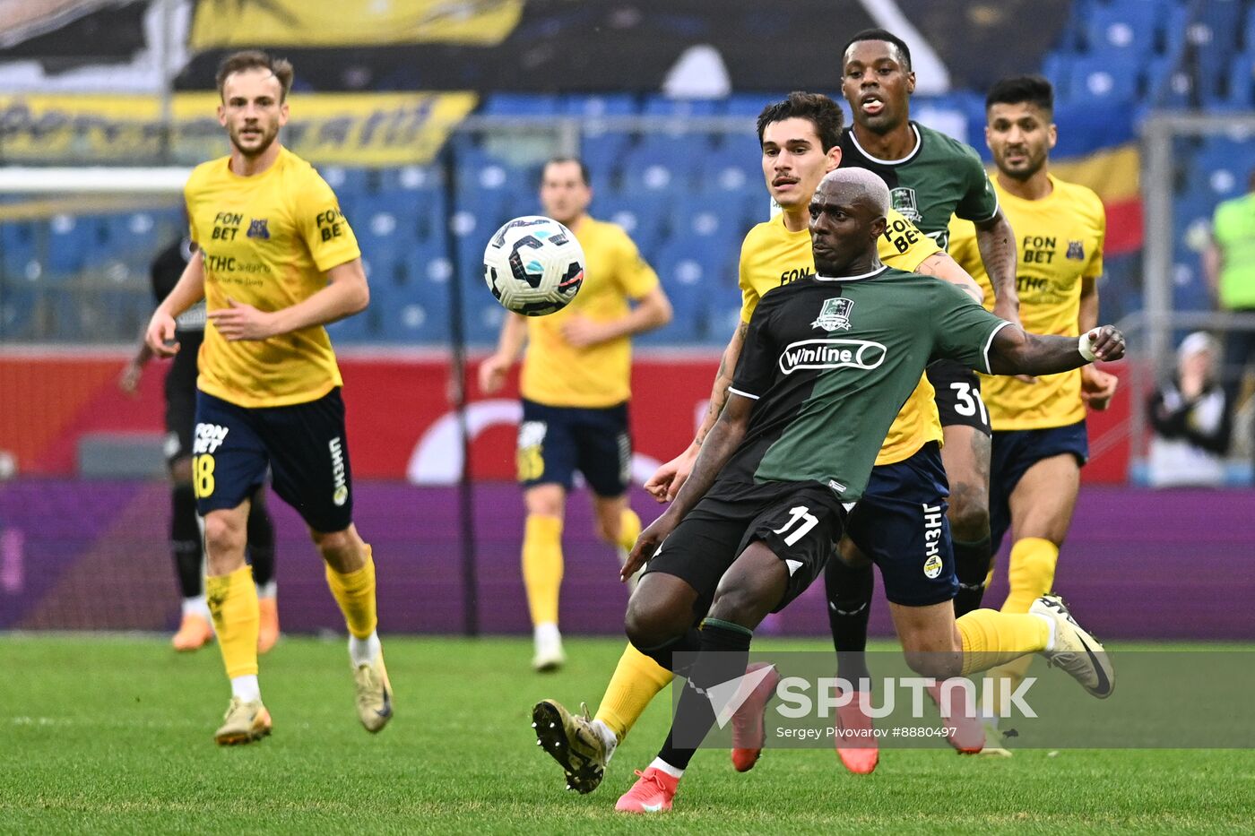 Russia Soccer Premier-League Rostov - Krasnodar