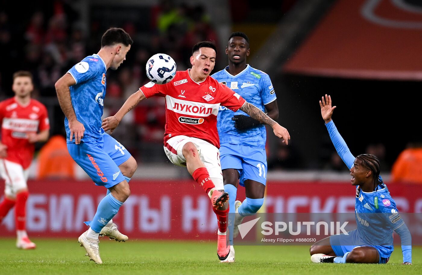 Russia Soccer Premier-League Spartak - Zenit