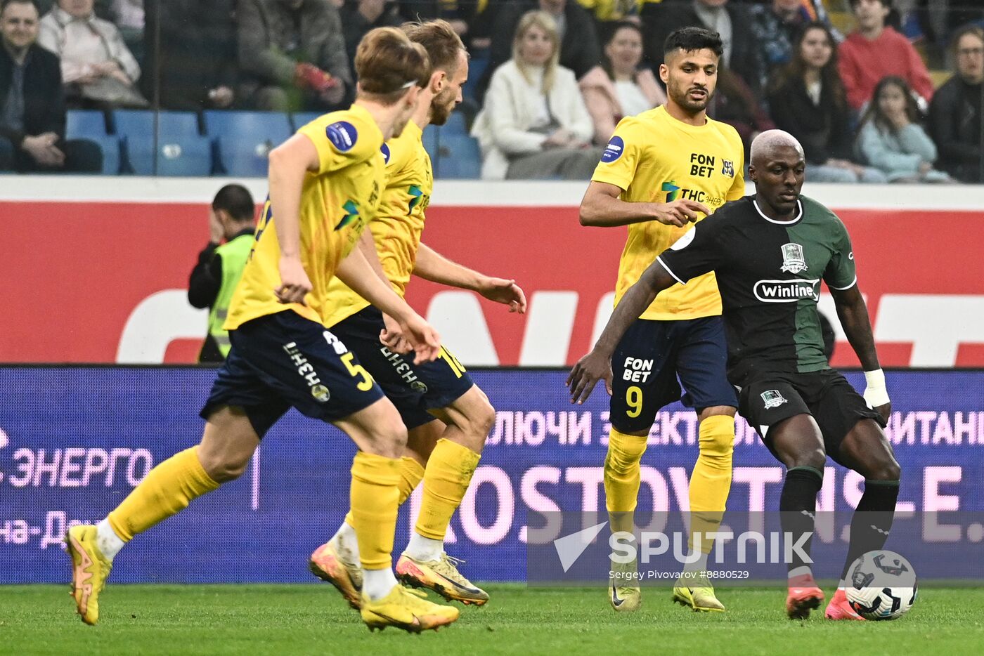 Russia Soccer Premier-League Rostov - Krasnodar